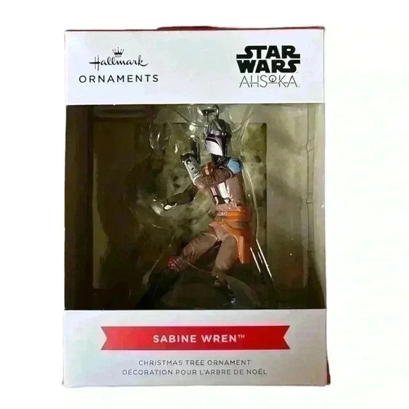Hallmark Star Wars AHSOKA Sabine Wren Ornament New in Box - Picture 2 of 4
